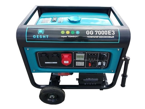 Бензиновый генератор GESHT GG7000E3